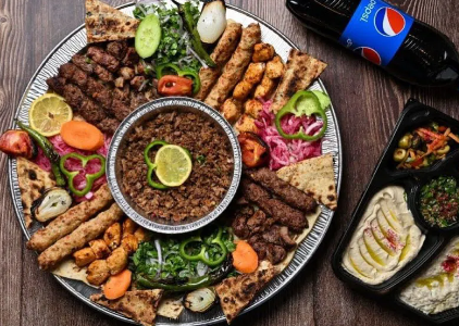 الشواء الطازج